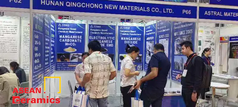 Exposición Time de QingChong en 2024 ASEAN CERAMICS en Vietnam